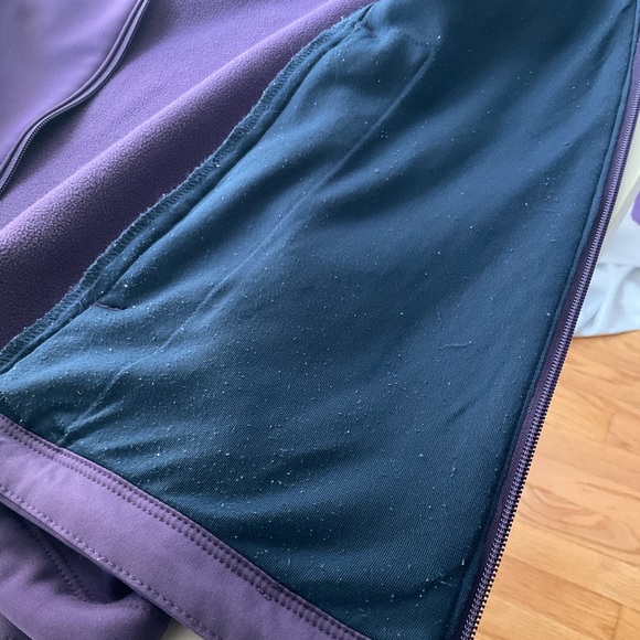 Columbia Women's Purple Fleece Lined Jacket - Picture 13 of 13